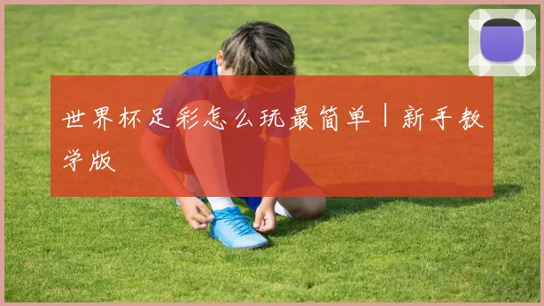 世界杯足彩怎么玩最简单｜新手教学版